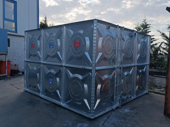 galvaniz modüler su deposu