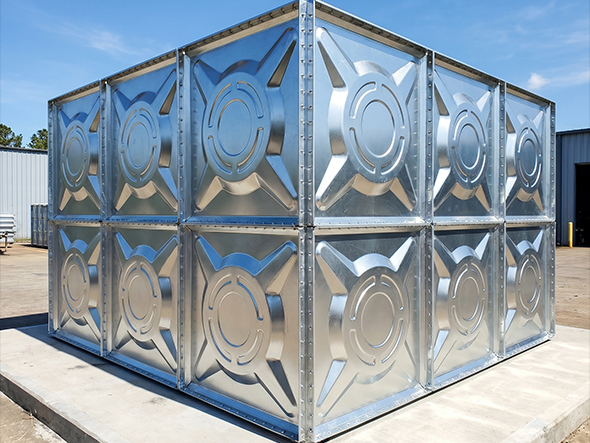20 Tonluk Galvaniz Su Deposu