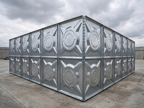 50 Tonluk Galvaniz Su Deposu