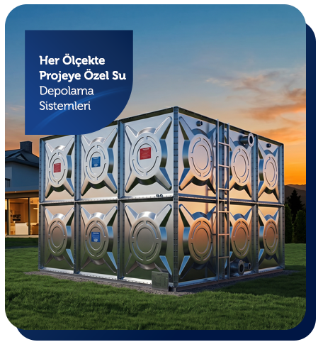 modüler su deposu